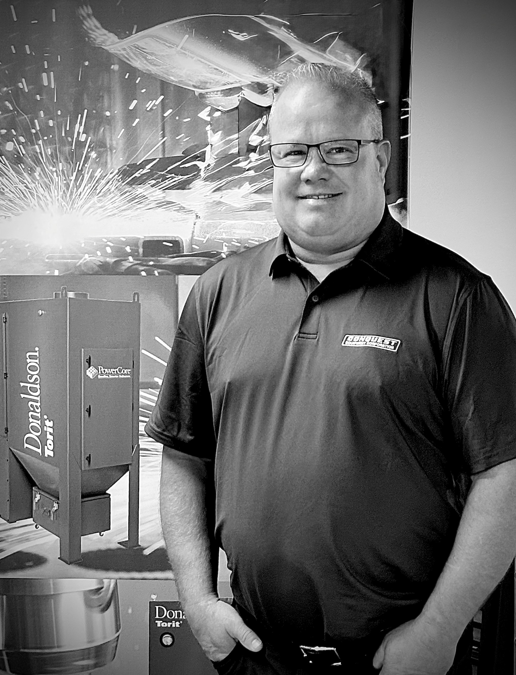 Conquest Equipment Air Filtration Sales Rep Western Region Andrew Duxbury